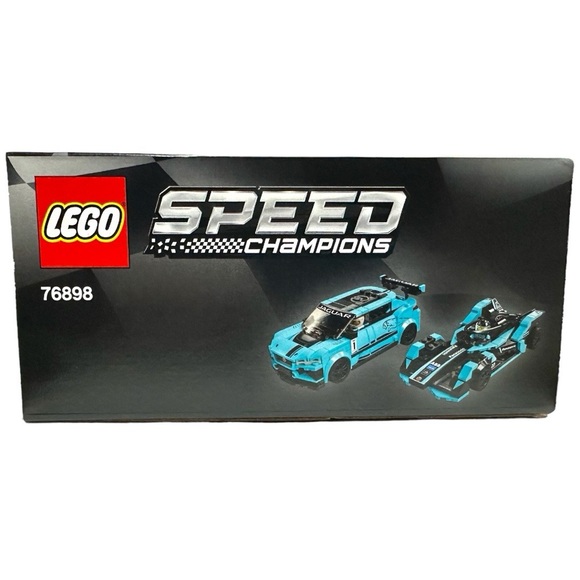 LEGO 76898 Speed Champions Formula E Panasonic Jaguar Racing GEN2 Jaguar I-PACE - Picture 5 of 6